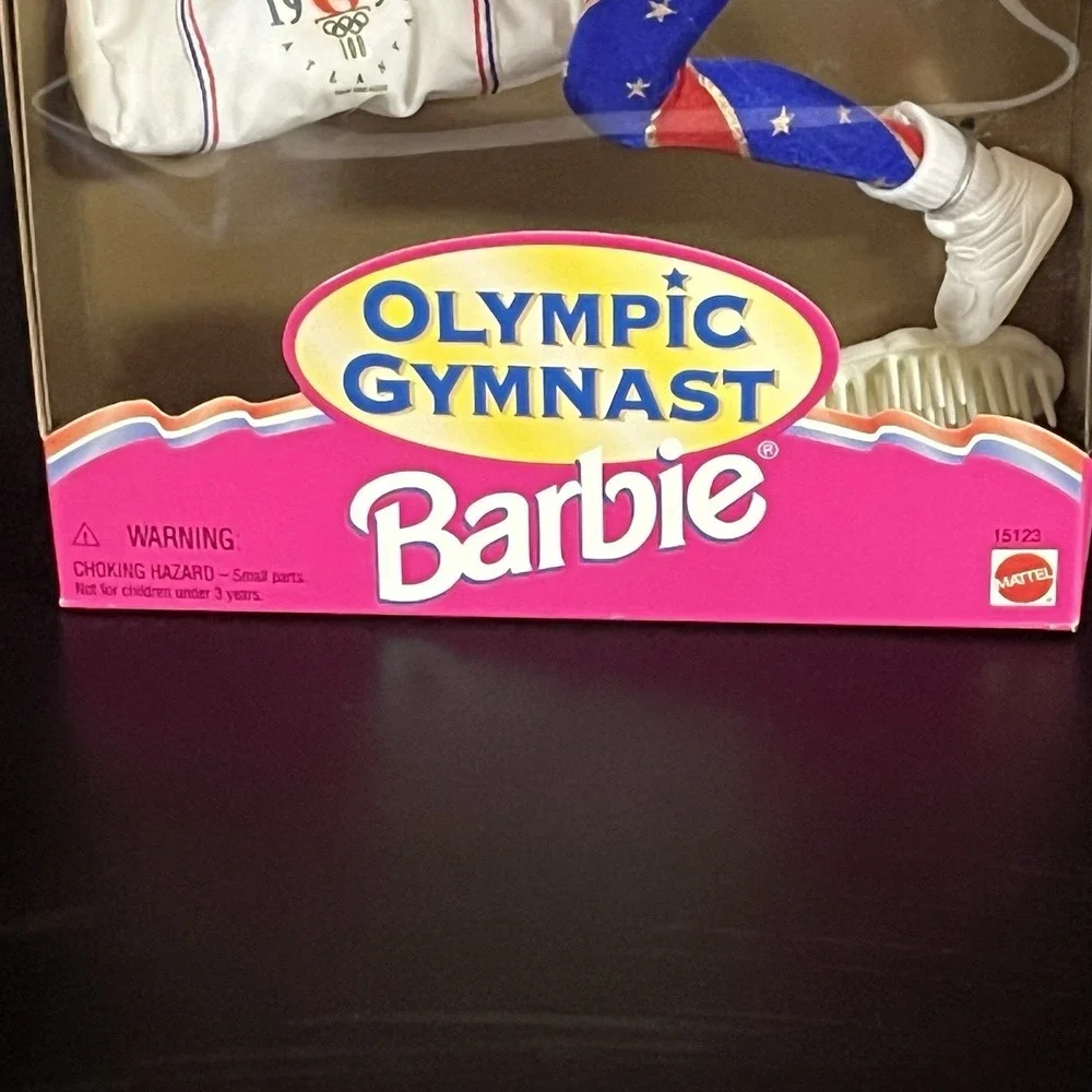 New Barbie Olympic Gymnast Champion Doll 1999 Mattel 15123 USA‎ Olympics
